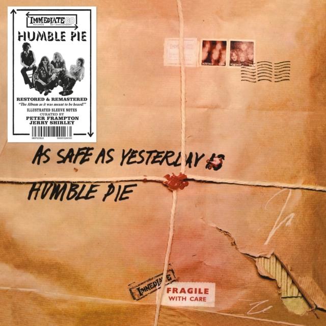 Humble Pie - As Safe As Yesterday Is - Lp