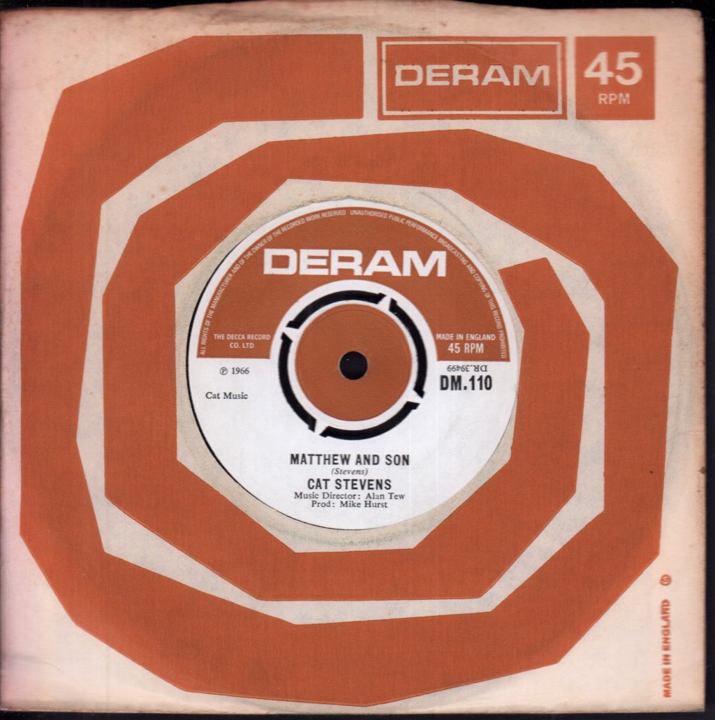 Cat Stevens - Matthew And Son - 7 Inch