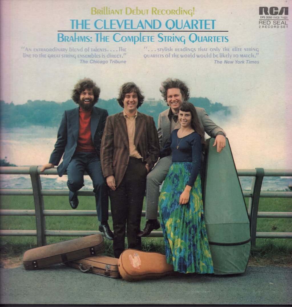 Cleveland Quartet - Brahms Complete String Quartets - Double Lp