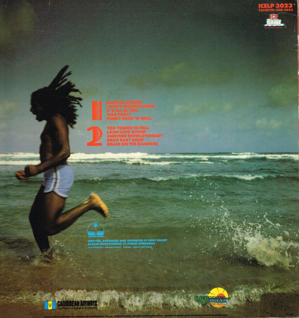 Eddy Grant - Killer On The Rampage - Lp