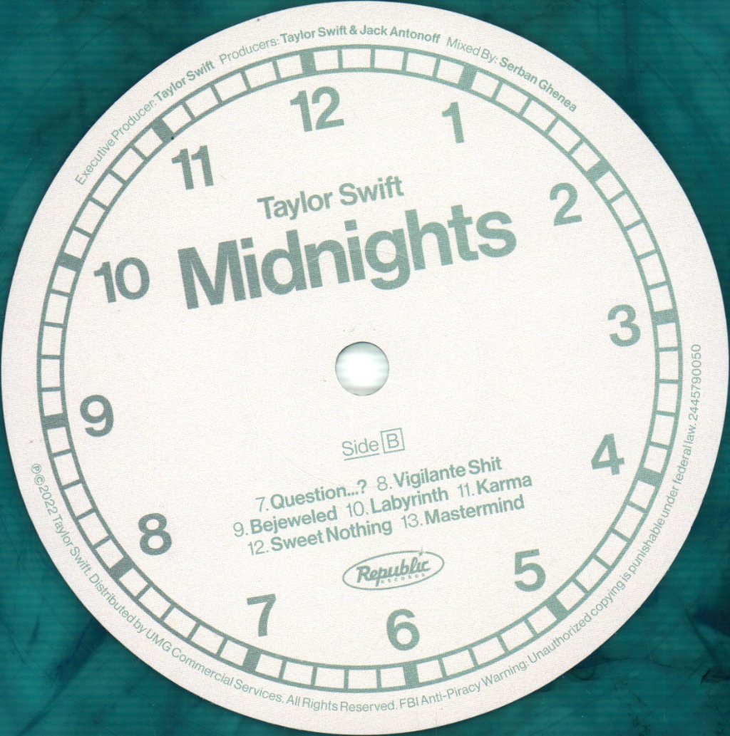 Taylor Swift - Midnights - Lp