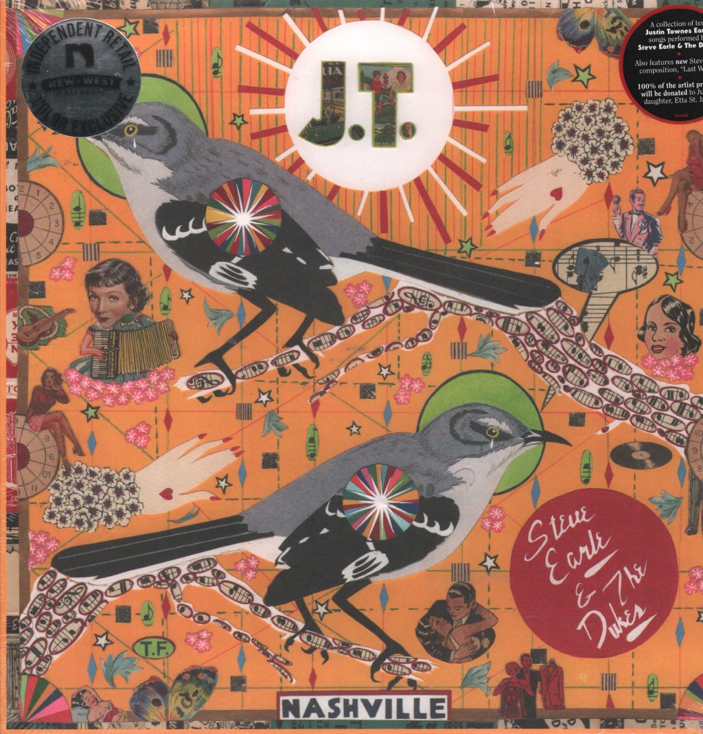 Steve Earle And The Dukes - J.T. - Lp