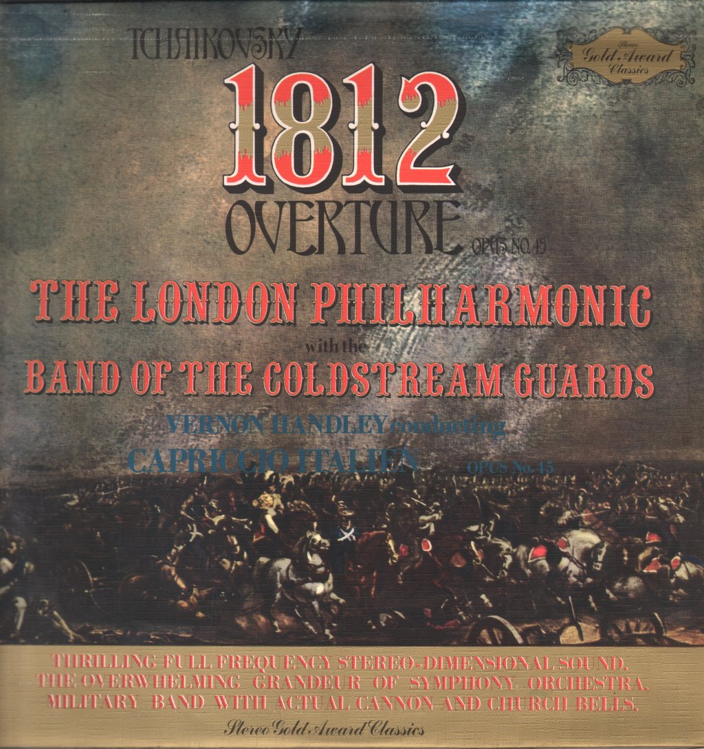 Vernon Handley / London Philharmonic Orchestra - Tchaikovsky - 1812 Overture / Capriccio Italien, Opus No. 45 - Lp