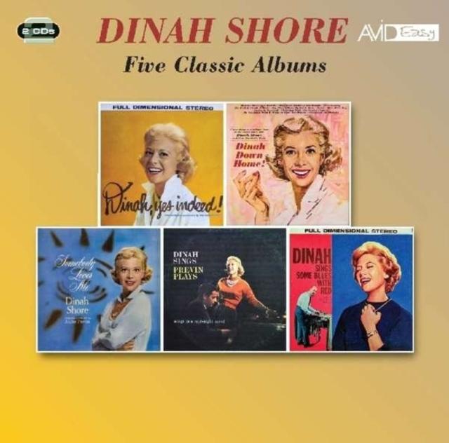 Dinah Shore - Five Classic Albums - Double Cd