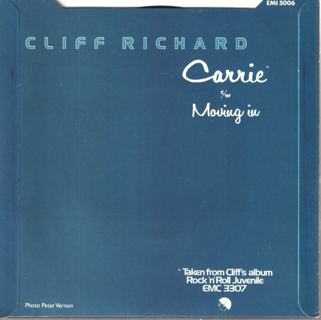 Cliff Richard - Carrie - 7 Inch