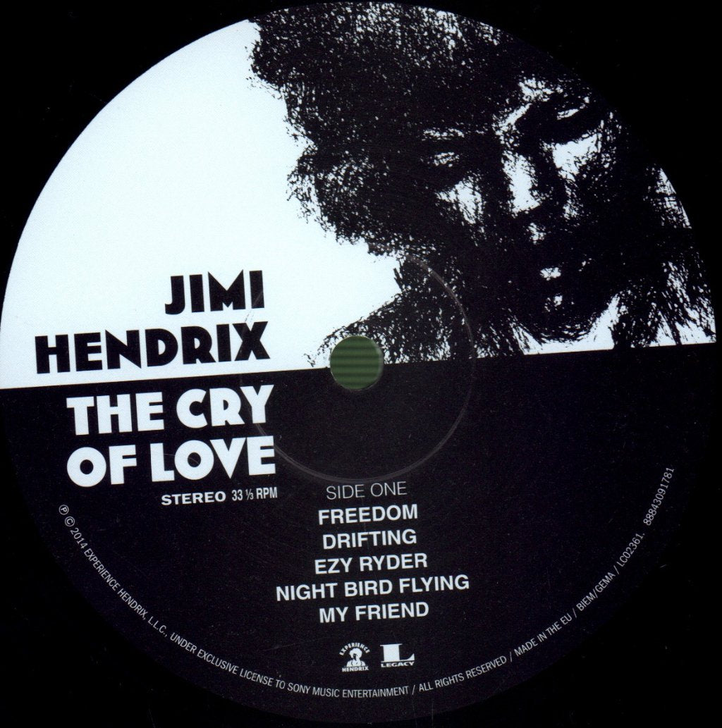 Jimi Hendrix - Cry Of Love - Lp