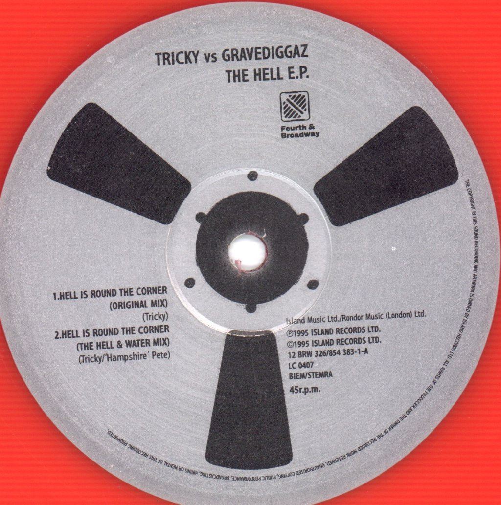 Tricky Vs Gravediggaz - Hell EP - 12 Inch