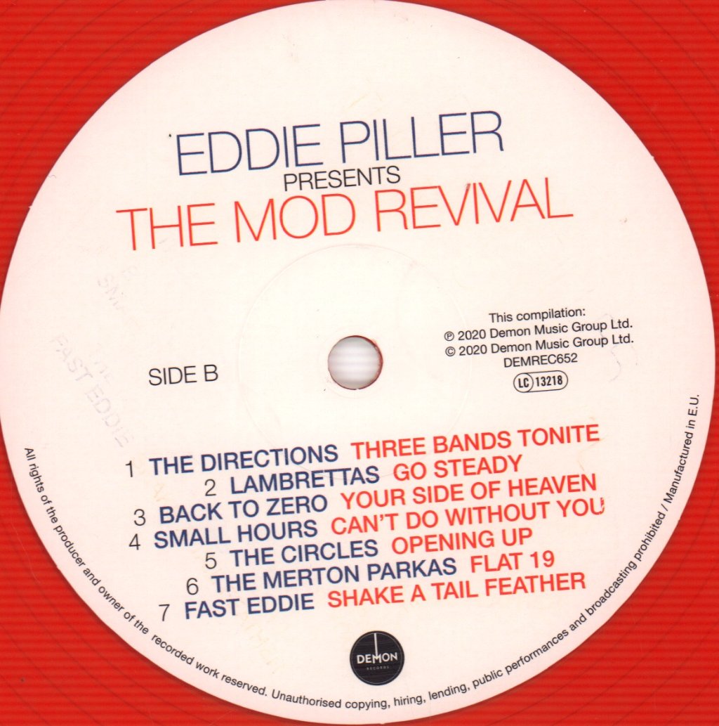 Various Artists - Eddie Piller Presents The Mod Revival (Part 1) - Double Lp