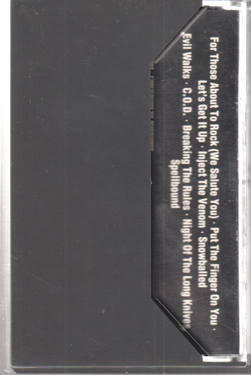 AC/DC - For Those About To Rock We Salute You - Cassette