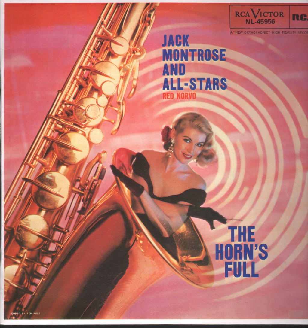 Jack Montrose Quintet with Red Norvo - Horn's Full - Lp