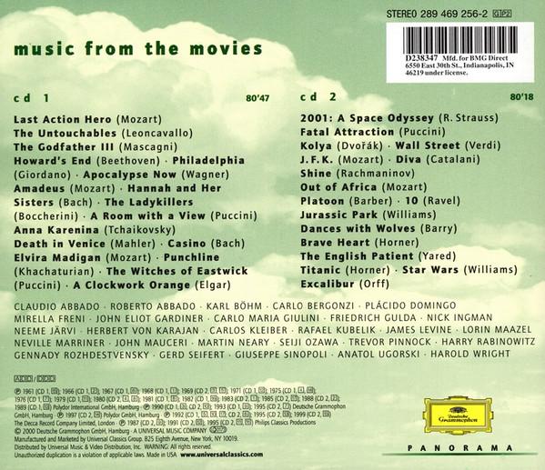 Various Artists - Music From The Movies - Double Cd