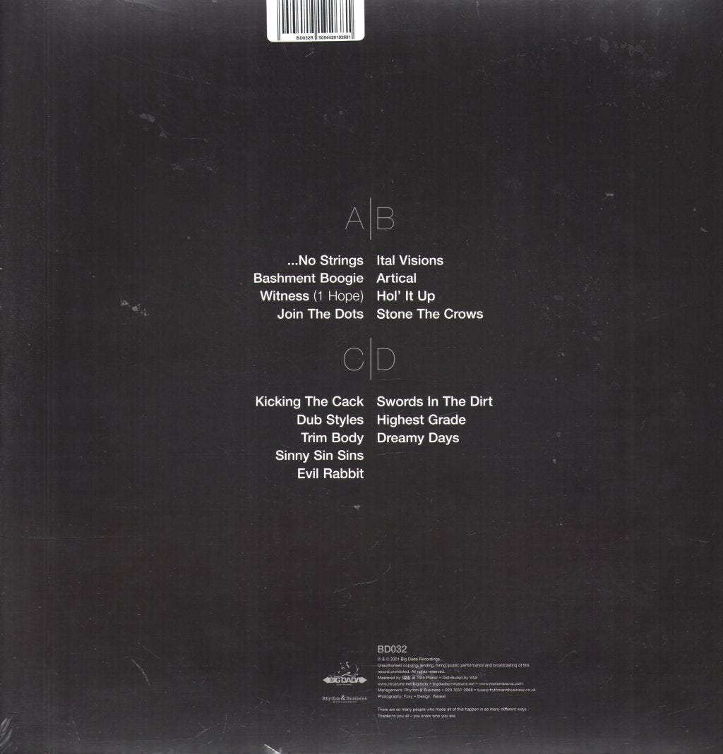 Roots Manuva - Run Come Save Me - Double Lp