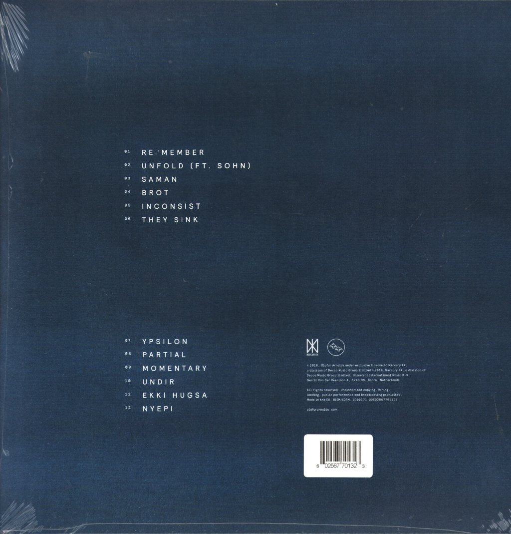 Ólafur Arnalds - Re:member - Lp