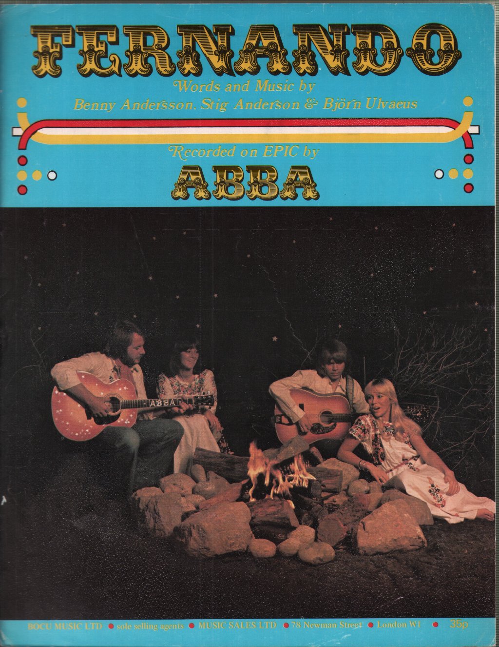 ABBA - Fernando - Sheet Music