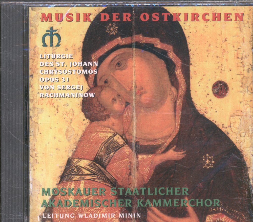 Moskauer Staatlicher Akademischer Kammerchor , Wladimir Minin - Rachmaninoff - Liturgie Des St. Johann Chrysostomos Opus 31 - Cd