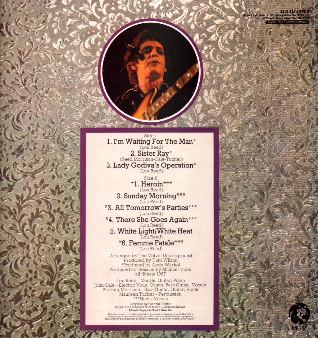 Lou Reed And The Velvet Underground - Lou Reed And The Velvet Underground - Lp