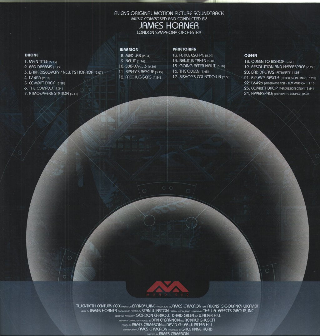 James Horner - Aliens (Original Motion Picture Soundtrack) - Double Lp