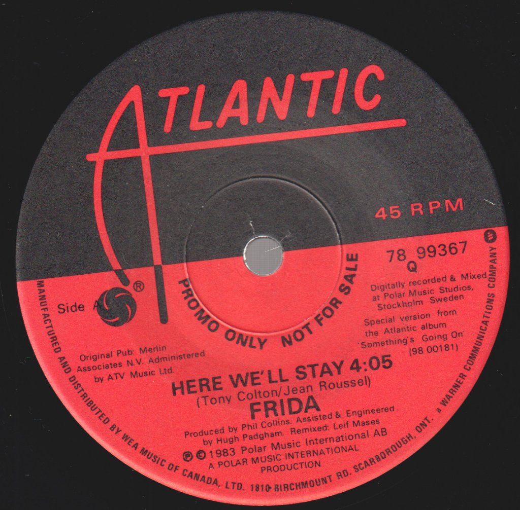 Frida - Here We'll Stay - 7 Inch