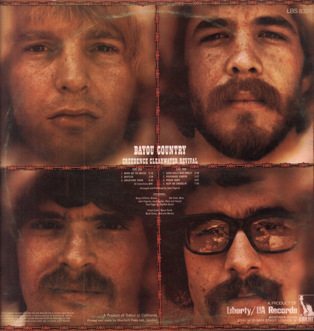 Creedence Clearwater Revival - Bayou Country - Lp