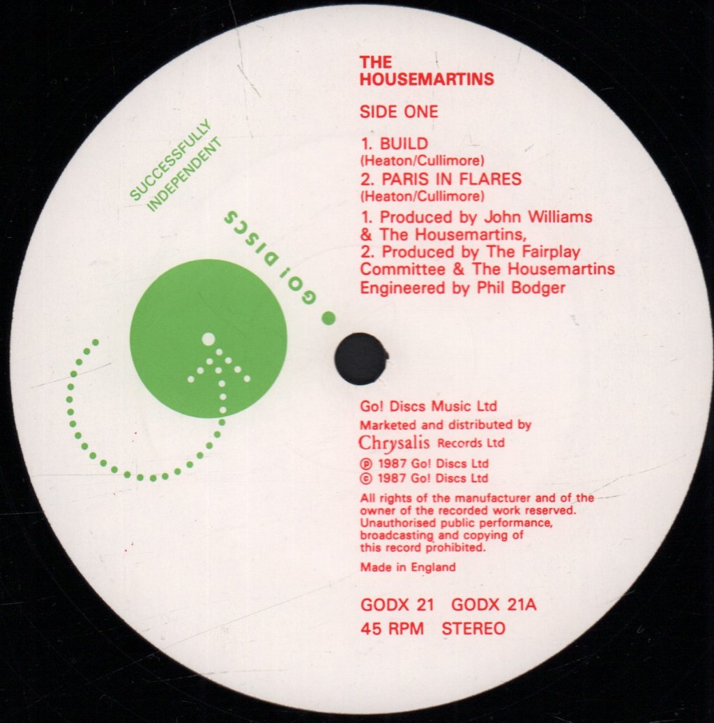 Housemartins - Build - 12 Inch