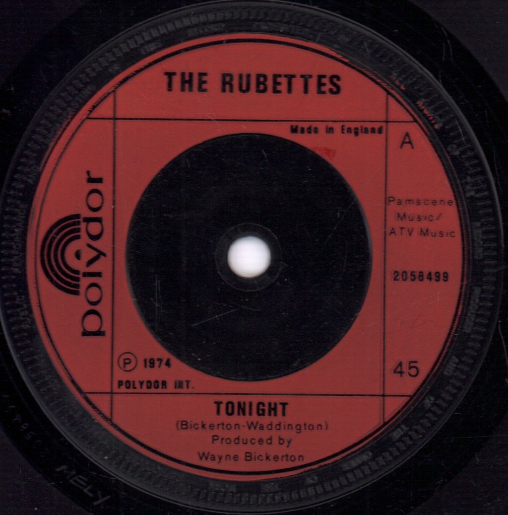 Rubettes - Tonight - 7 Inch