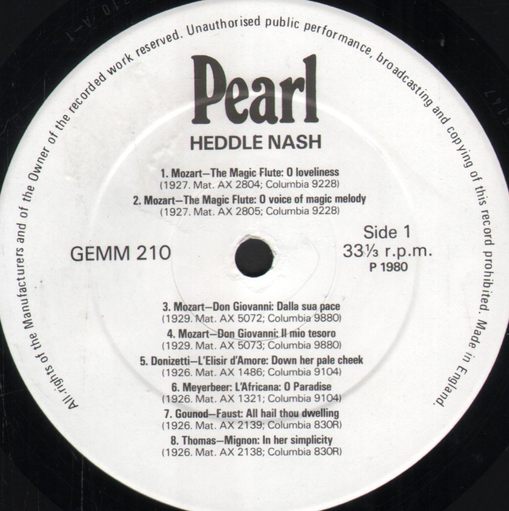 Heddle Nash - Heddle Nash - Lp