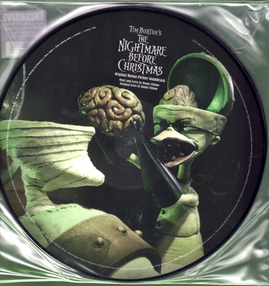 Danny Elfman - Tim Burton's The Nightmare Before Christmas (Original Motion Picture Soundtrack) - Double Lp