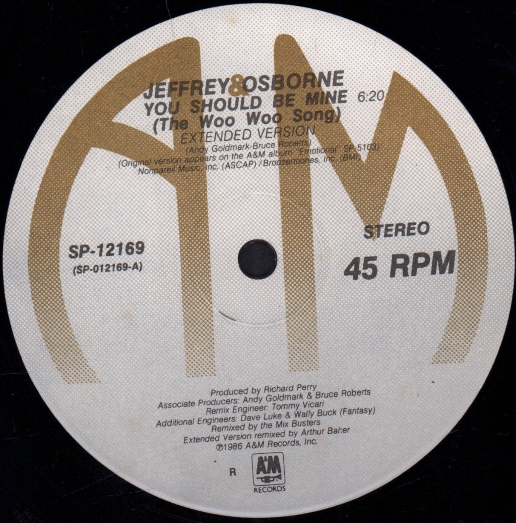 Jeffrey Osborne - You Should Be Mine - 12 Inch – Vinyl Tap