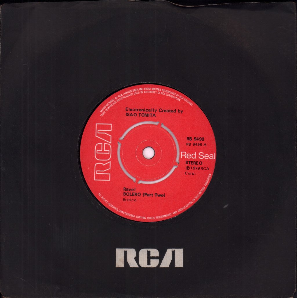 Isao Tomita - Bolero - 7 Inch