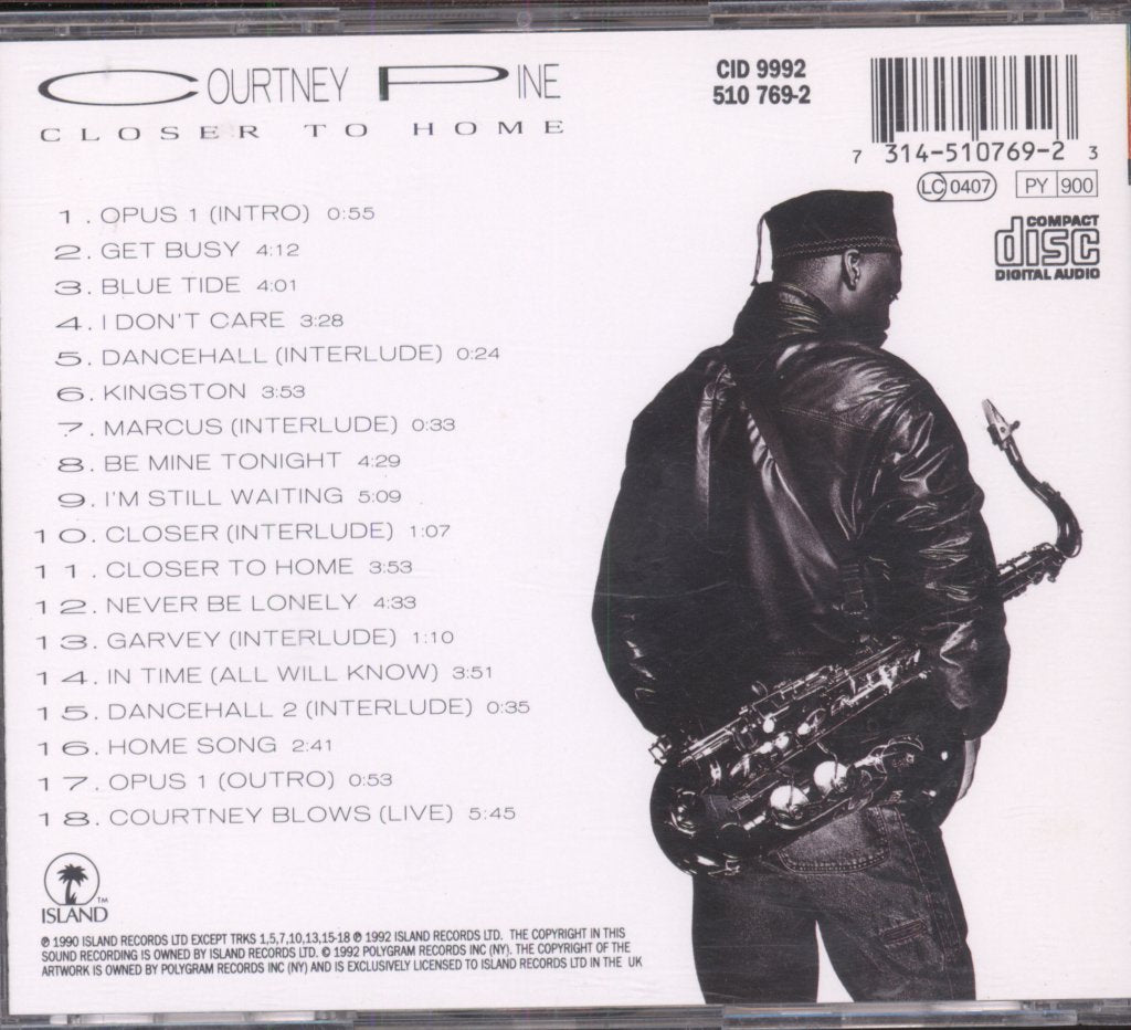 Courtney Pine - Closer To Home - Cd