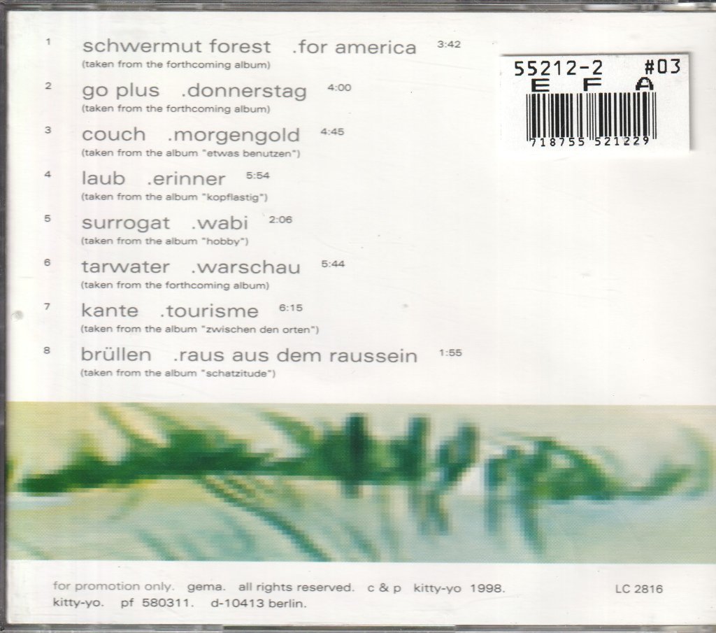 Various Artists - KY 98.01 - Cd