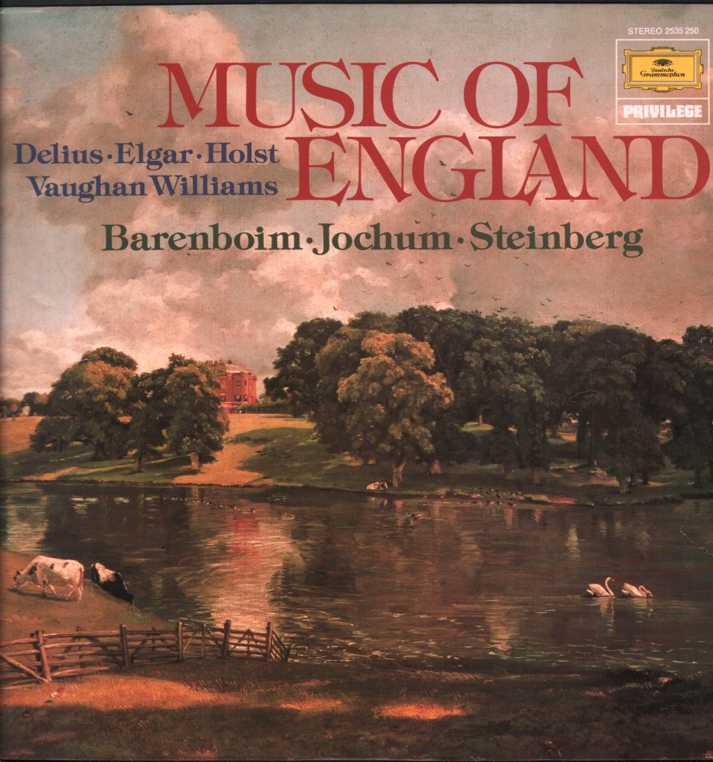 Daniel Barenboim /  Eugen Jochum / William Steinberg - Music Of England - Delius / Elgar / Holst / Vaughan Williams - Lp
