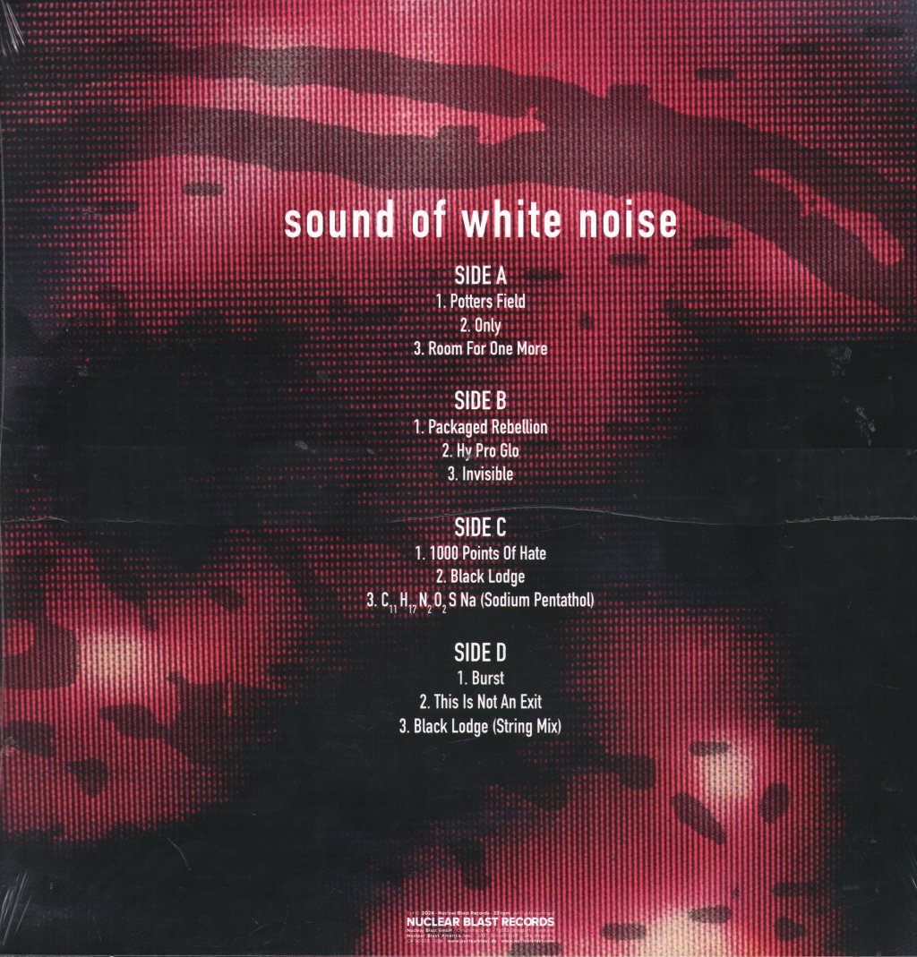 Anthrax - Sound Of White Noise - Double Lp