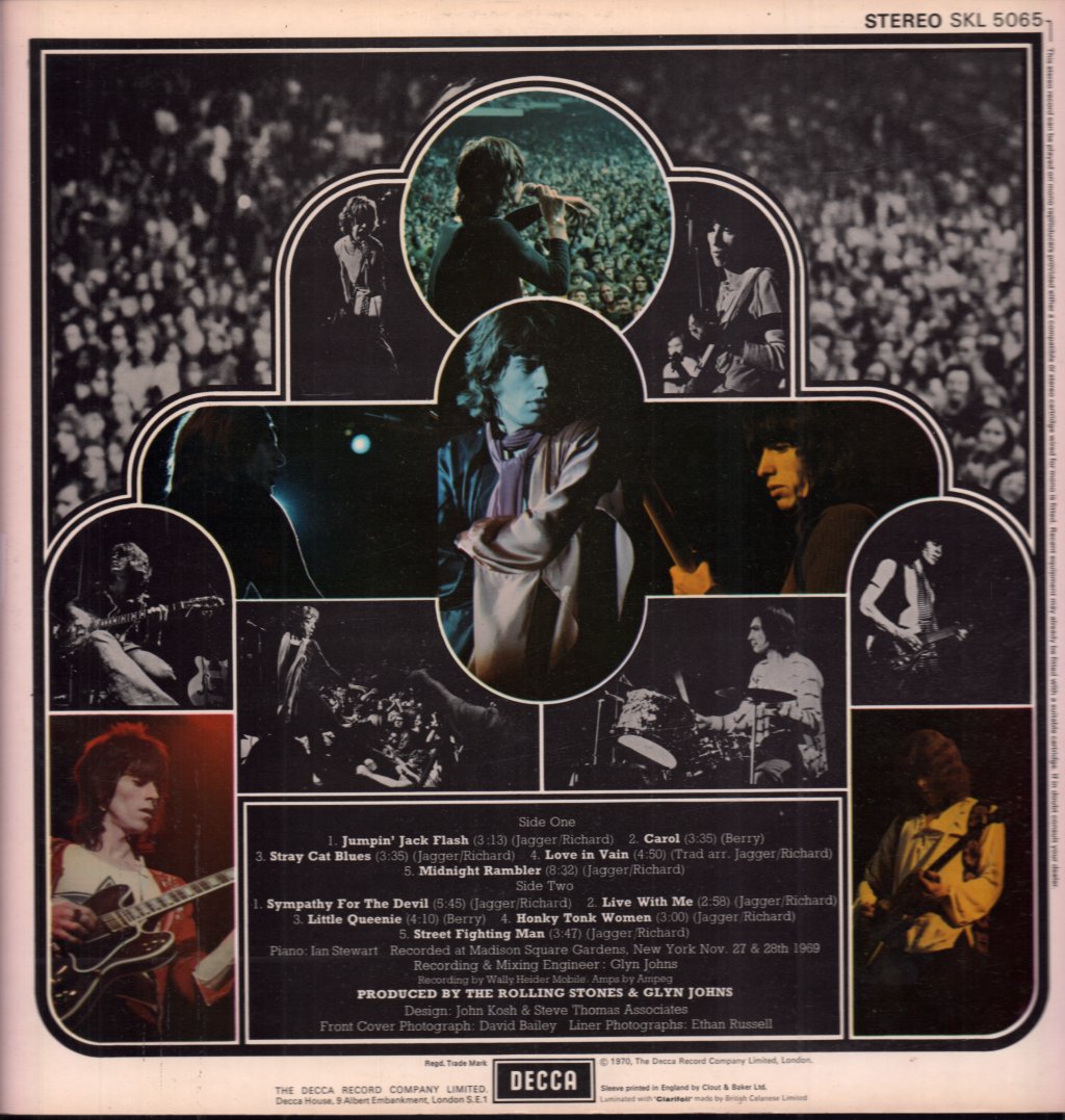 Rolling Stones - Get Yer Ya-Ya's Out - Lp