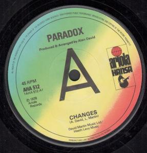 Paradox (70'S Band) - Changes - 7 Inch