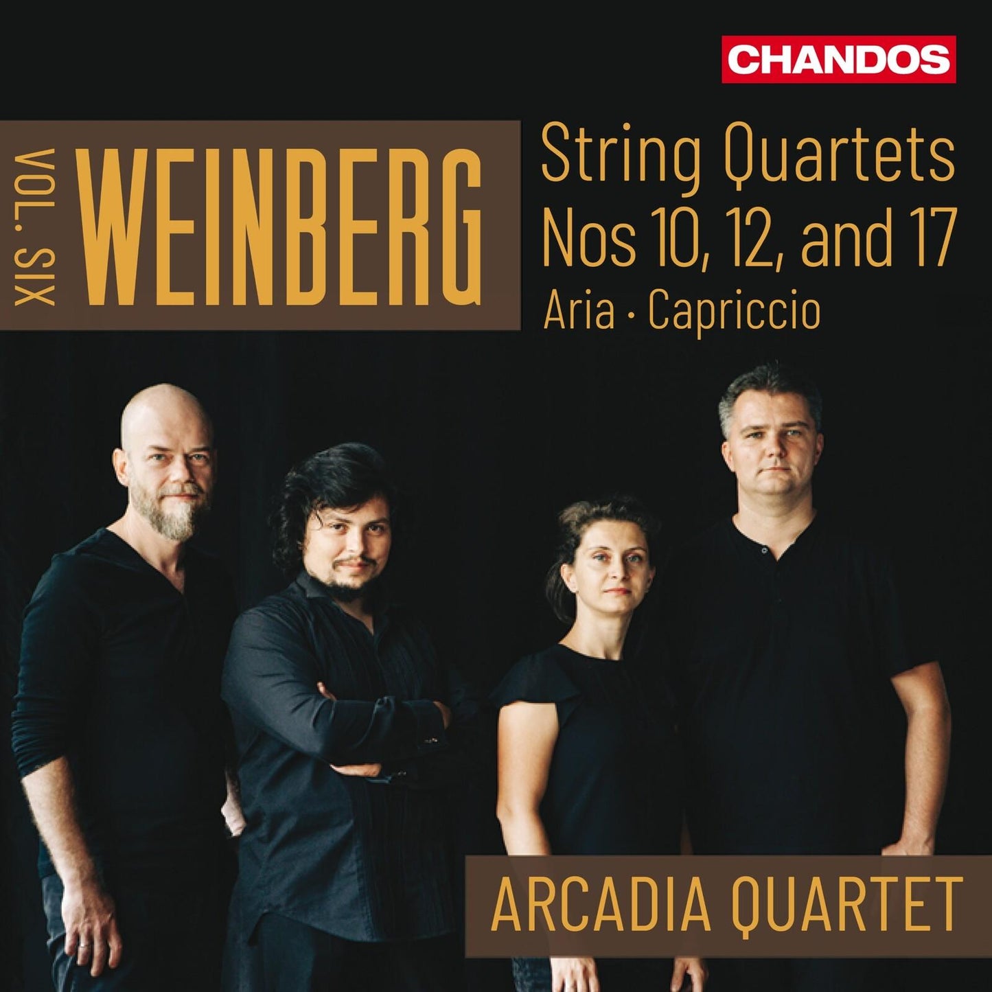 Arcadia Quartet - Mieczyslaw Weinberg: String Quartets, Vol. 6 - Cd