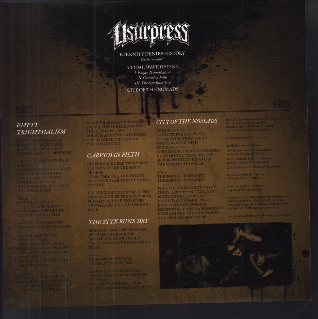 Bent Sea / Usurpress - Animalist / Usurpress - 10 Inch