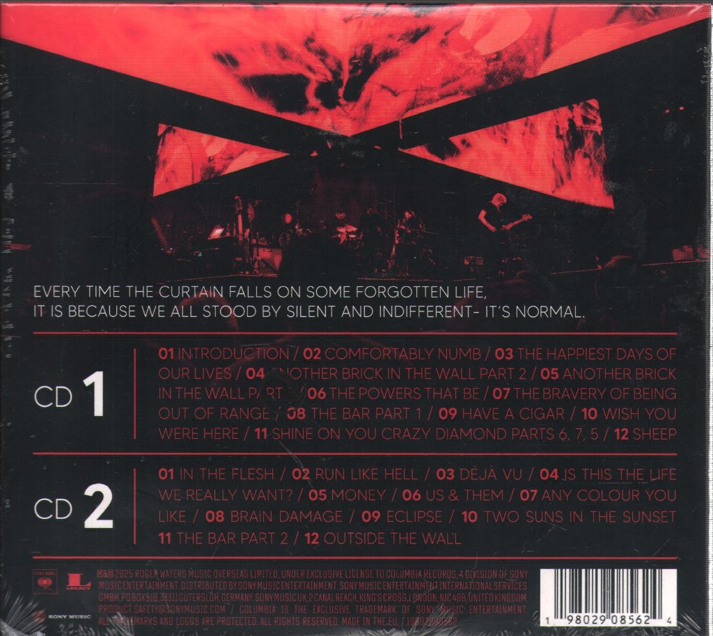 Roger Waters - This is Not a Drill: Live From Prague - Double Cd