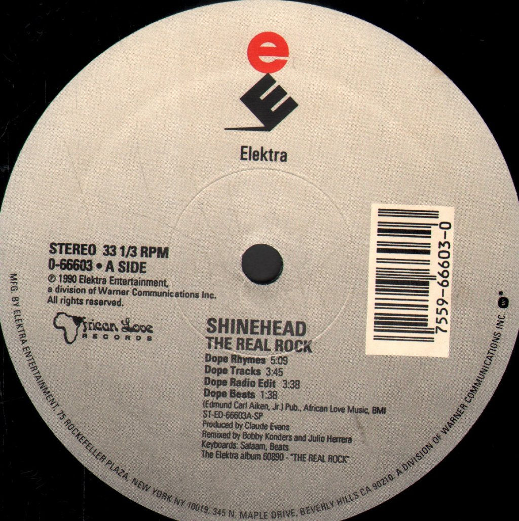 Shinehead - Real Rock - 12 Inch