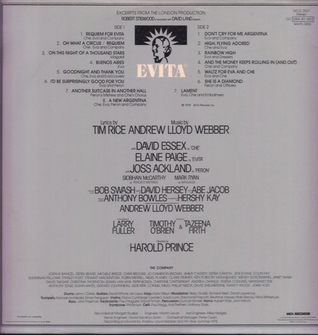 Evita - Original London Cast - Lp