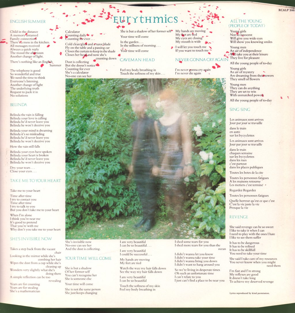 Eurythmics - In The Garden - Lp