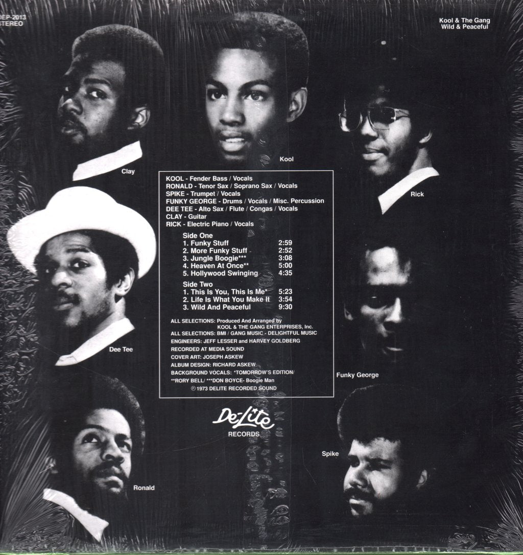 Kool And The Gang - Wild And Peaceful - Lp