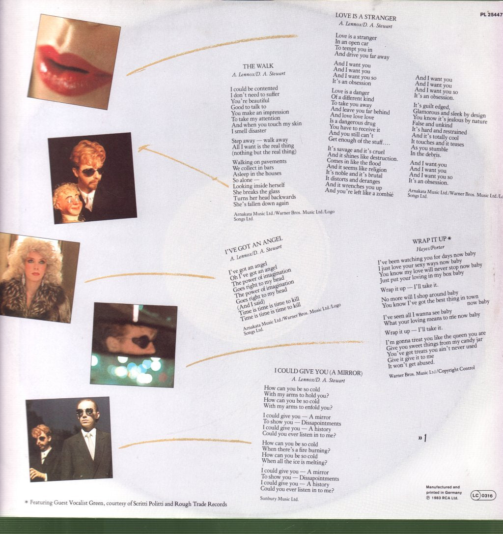 Eurythmics - Sweet Dreams (Are Made Of This) - Lp