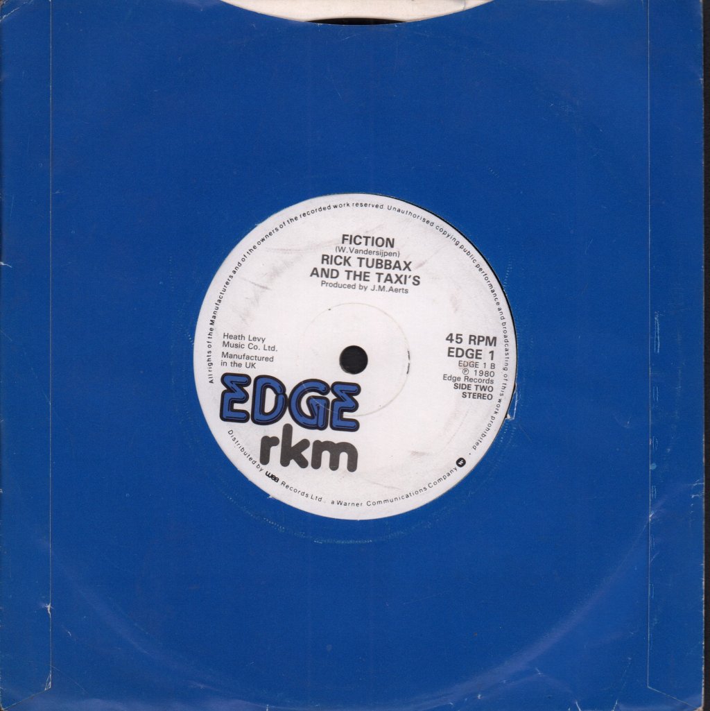 Rick Tubbax And The Taxis - Breaking Up - 7 Inch