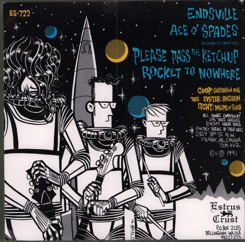 Huevos Rancheros - Rocket To Nowhere - 7 Inch
