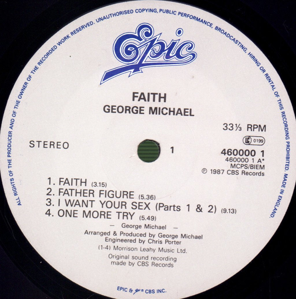 George Michael - Faith - Lp
