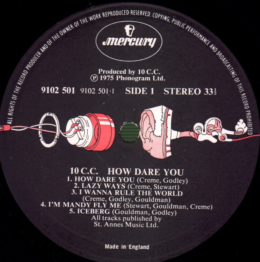 10cc - How Dare You - Lp
