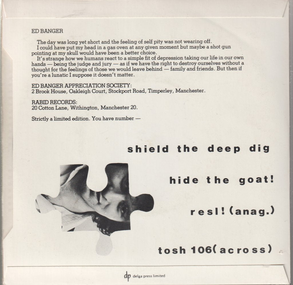 Ed Banger - Kinnel Tommy - 7 Inch