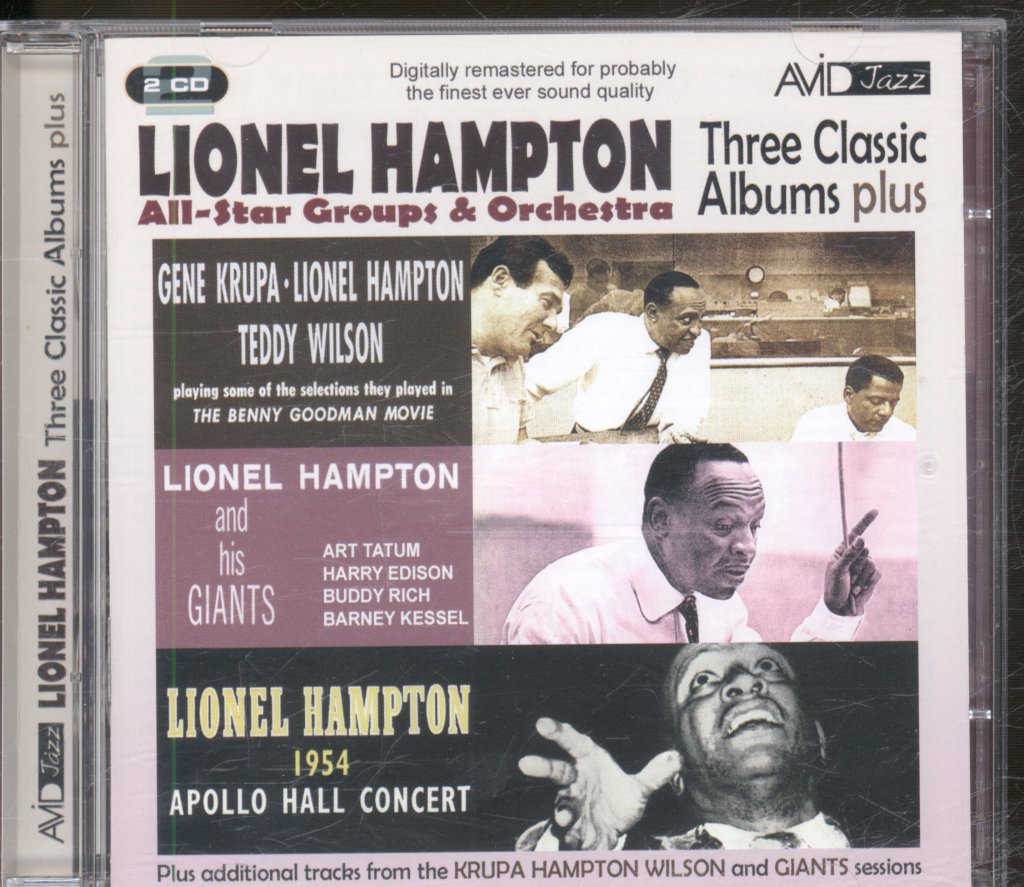 Lionel Hampton - All-Star Groups & Orchestra - Double Cd