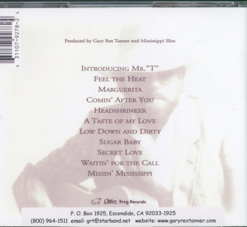 Gary Rex Tanner - Feel The Heart - Cd